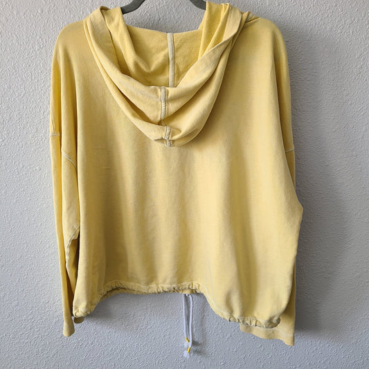 Bumblebee Print with Vintage Quilt Piece Hoodie