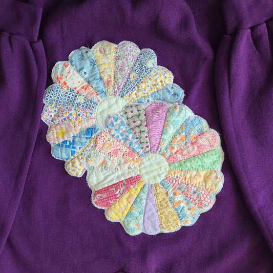 Dresden Plate Quilt Pattern Sweatshirt