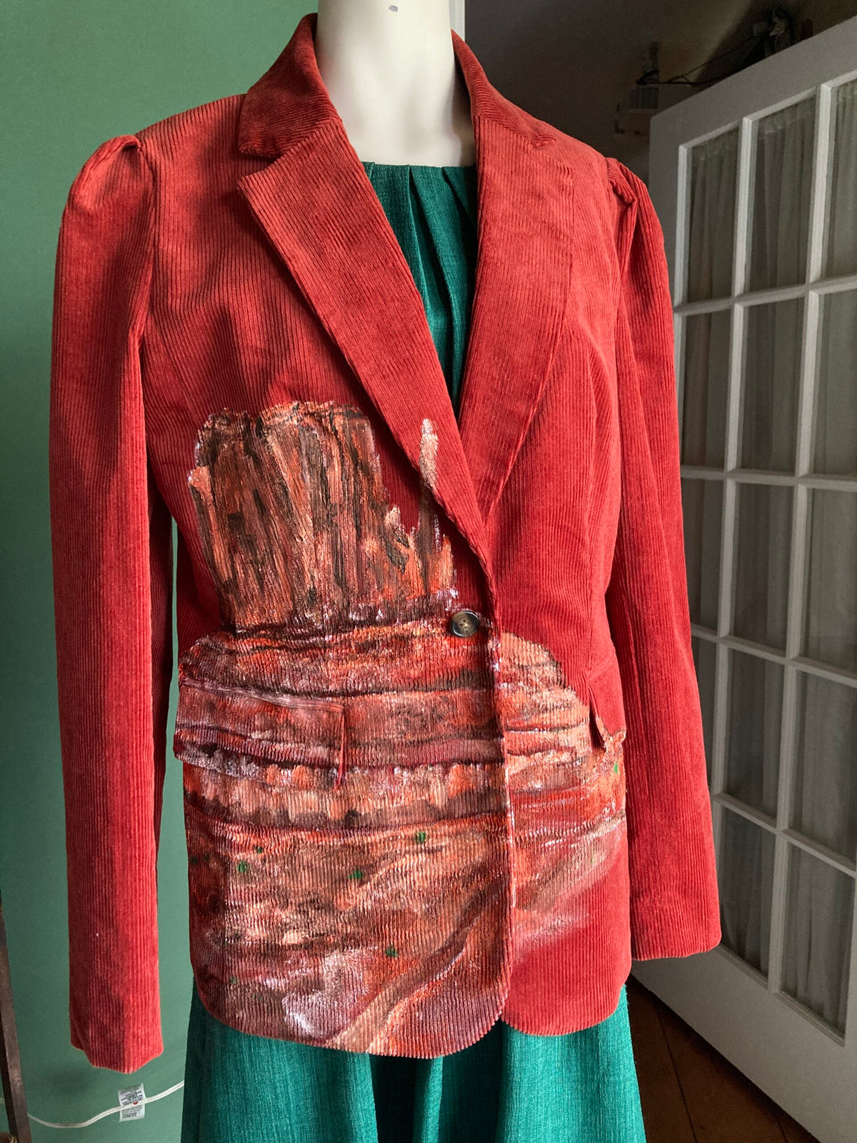 Mitten Buttes corduroy blazer