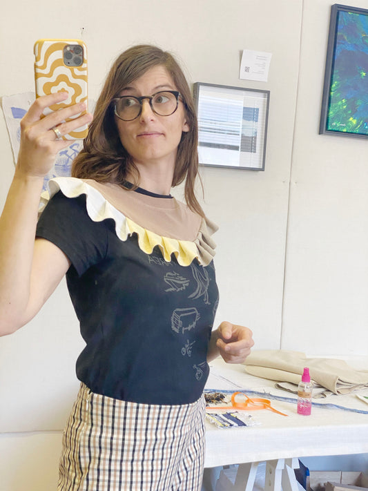 Clown Core Ruffle Collar