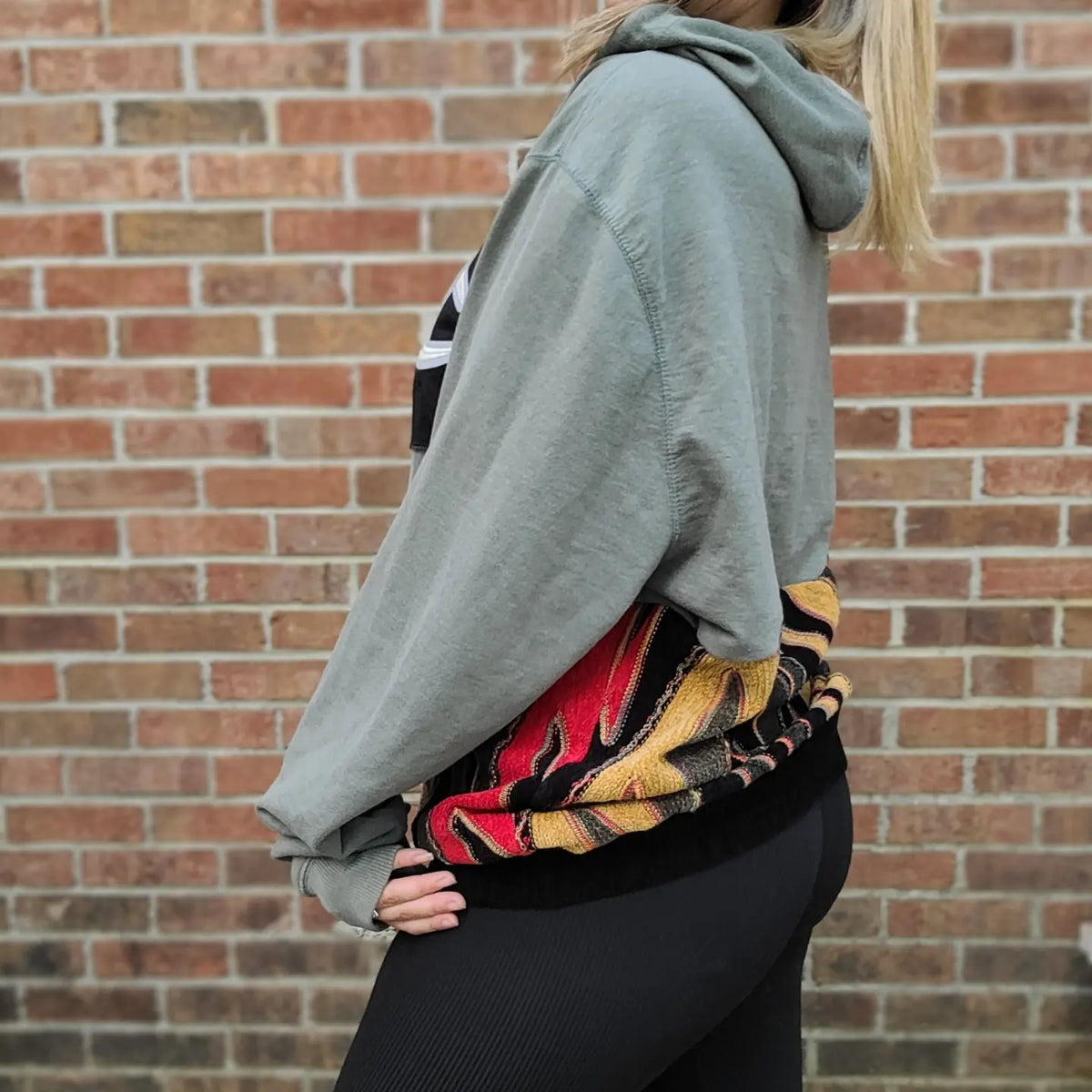 Vintage coogi style sweater x hoodie x champion tee
