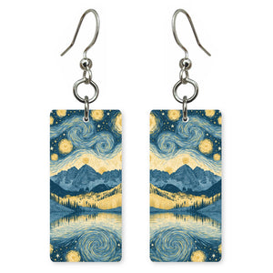 She's Choosing Colorado Earrings | Maroon Bells Star-swirled Night | SC6B19