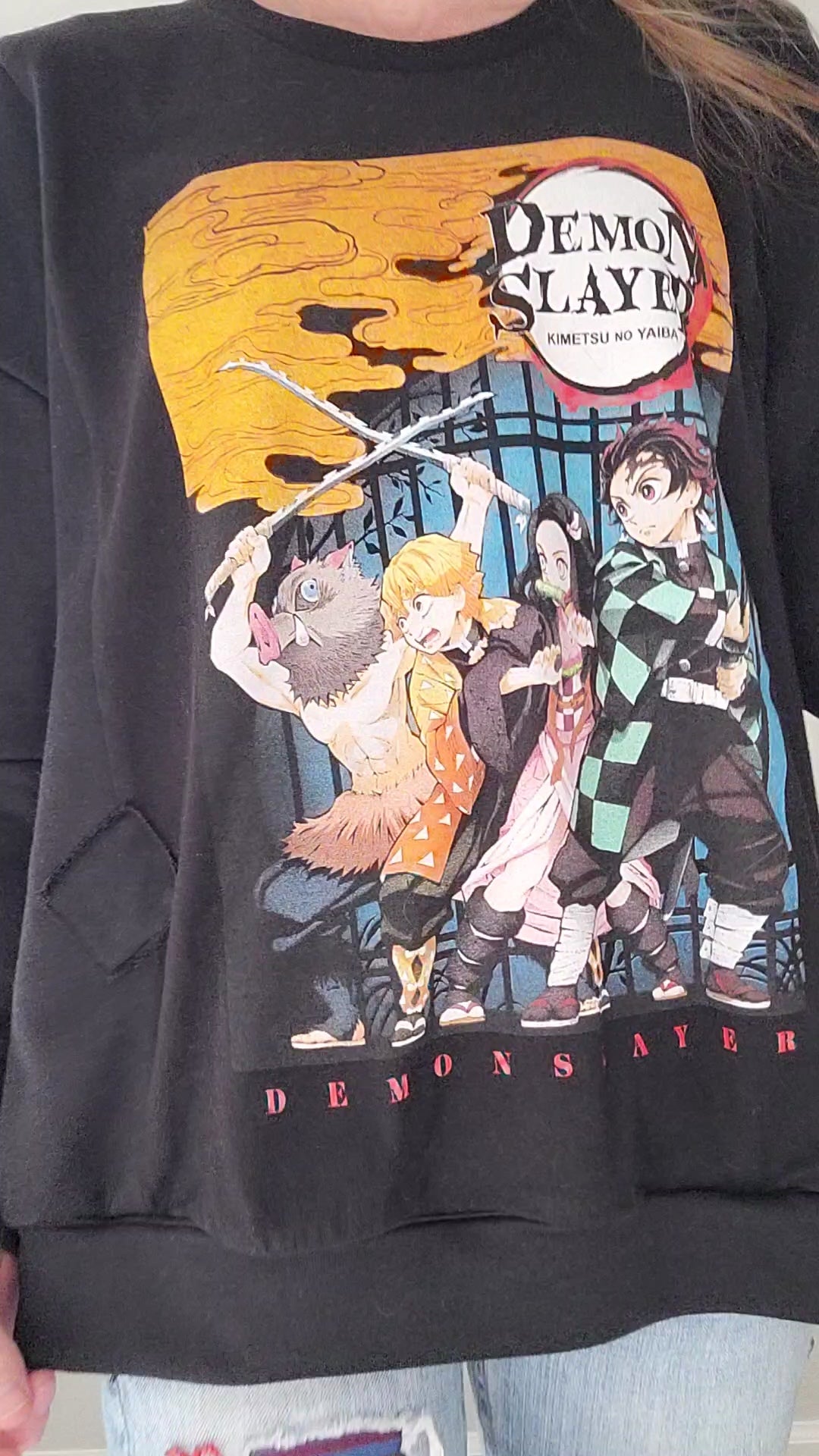 Demon Slayer sweatshirt