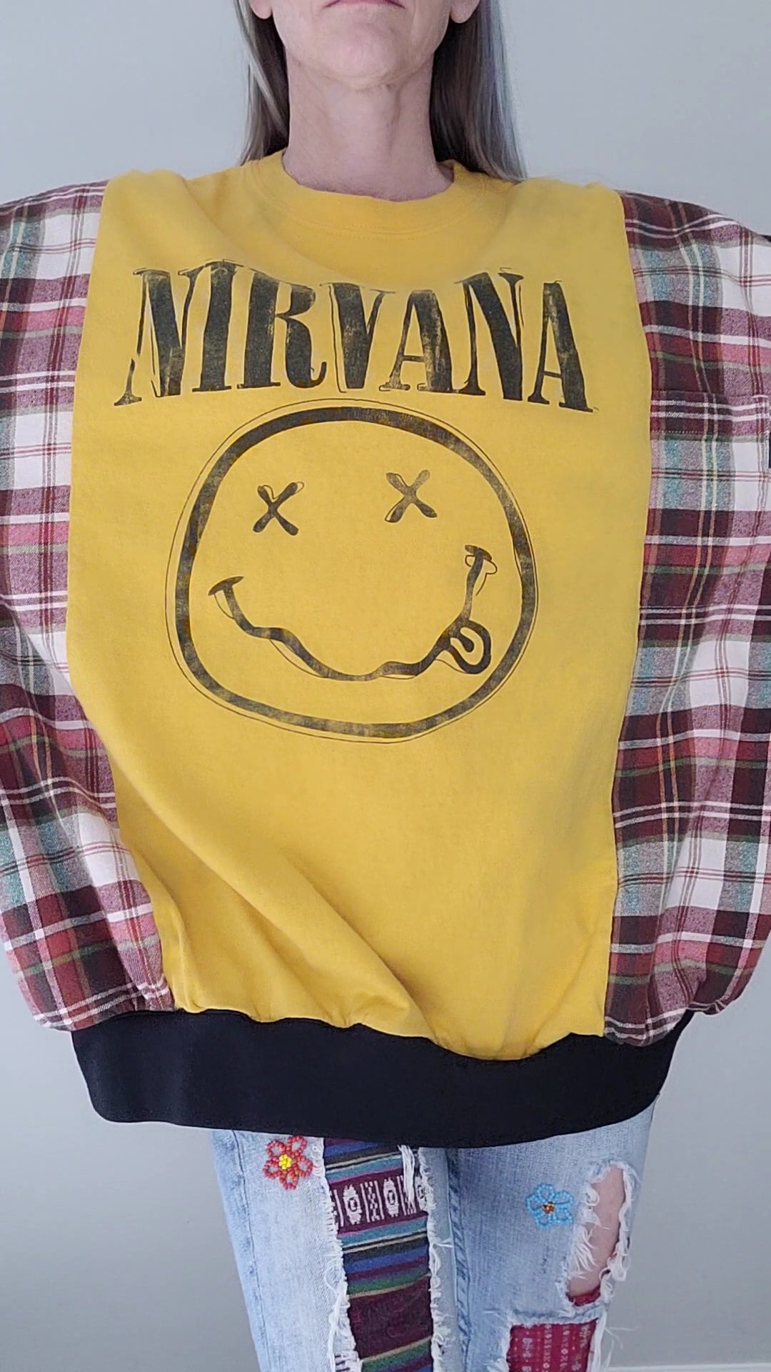 Nirvana Grunge Flannel