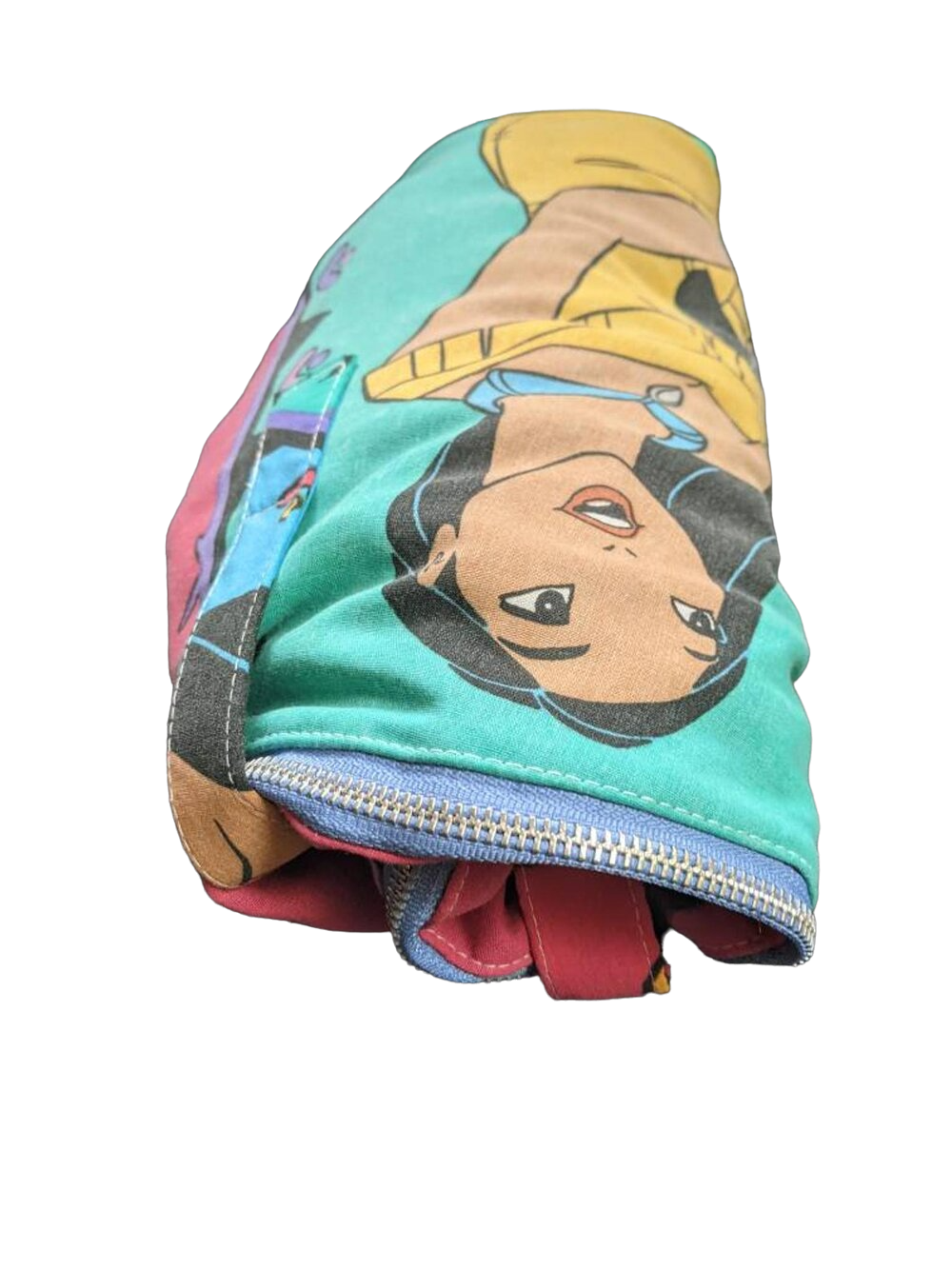 A close up of a bag.