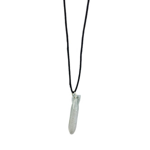 Recycled Bomb Pendant Necklace Upcycled Aluminum Peace Jewelry 1.9 In