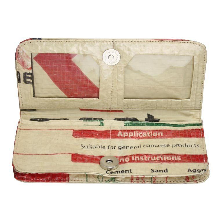 Recycled Cement Long Wallet
