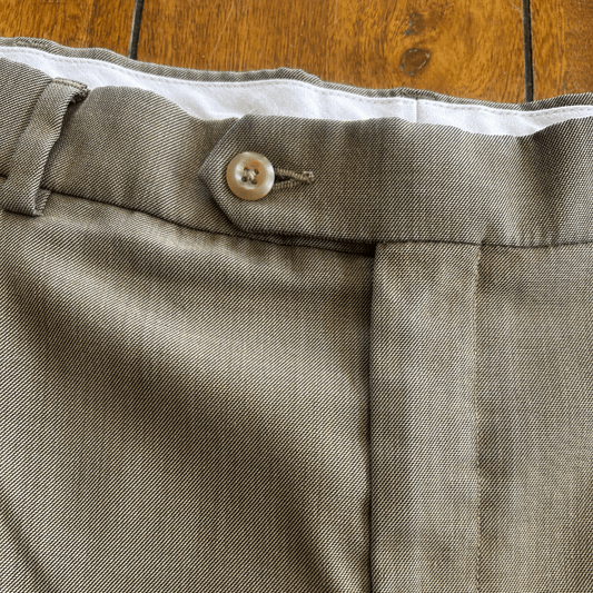 Two-Piece Set – Handmade from Upcycled Men’s Dress Pants