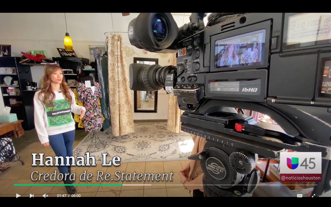 Featured on Univision:  “Suprareciclaje es una forma de expresarte”