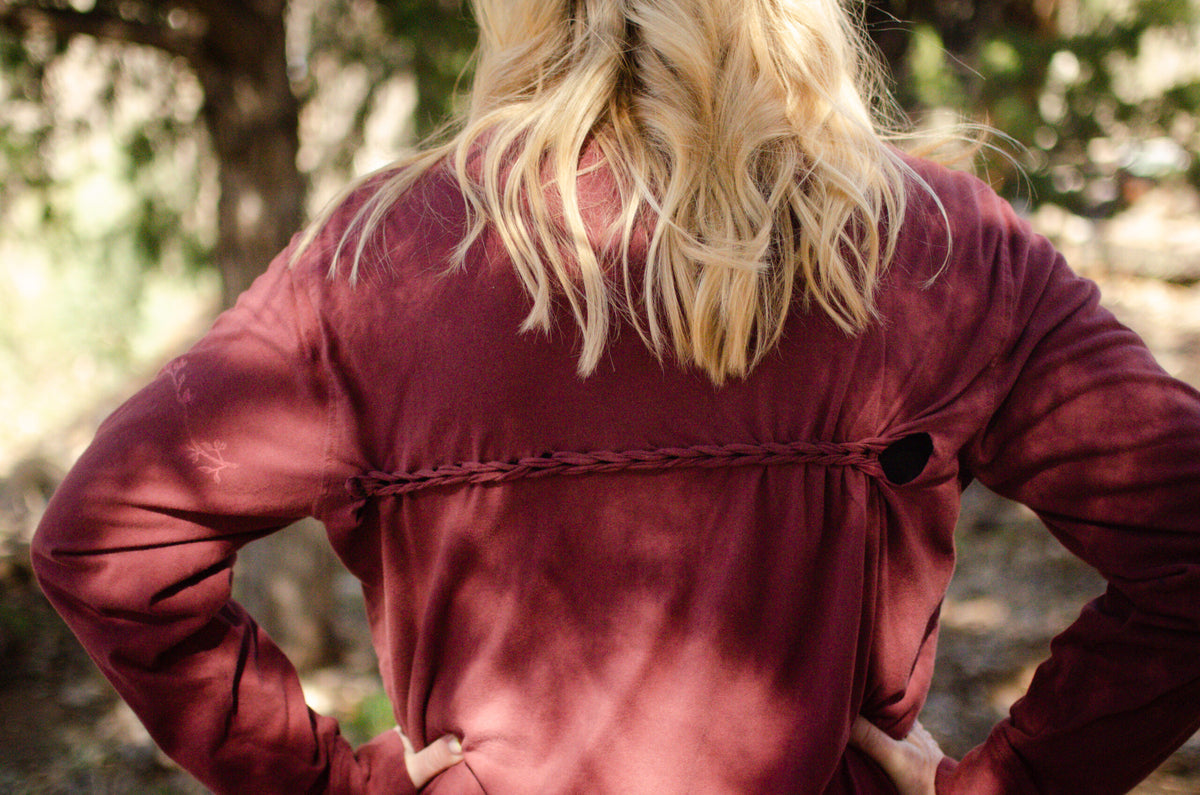 Wine & Vines Artsy Tunic Top