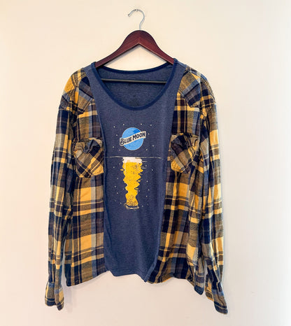 a women's t - shirt with a beer on it.