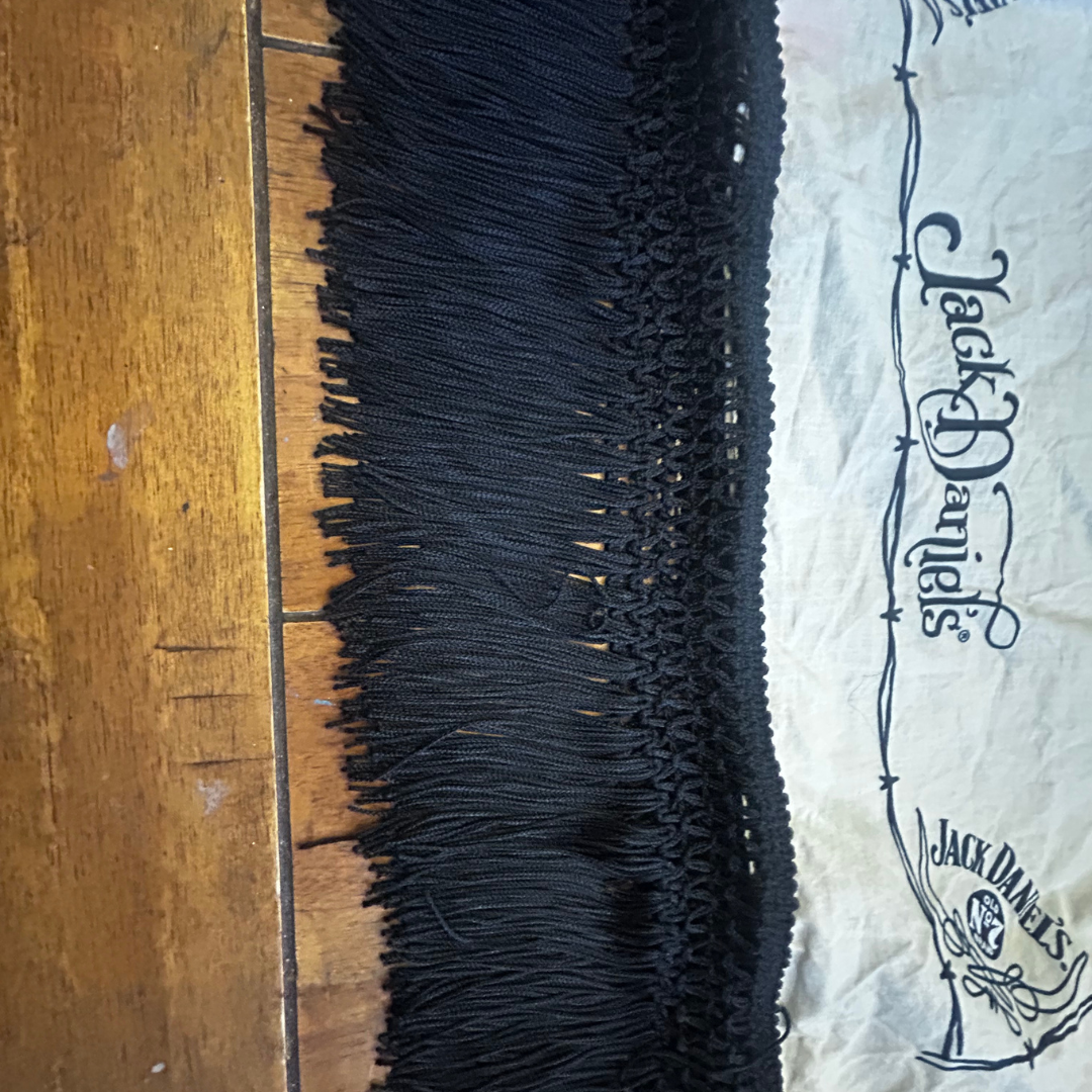 Upcycled Bandana Fringe Crop Top by The Modern Alien, photo 4