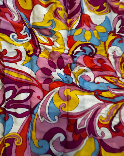 Cosmic Scarf Remix Skirt – One of a Kind Upcycled Statement Piece