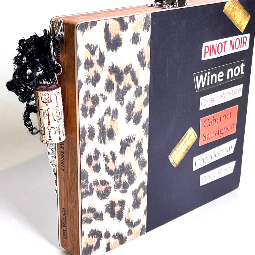 Napa Wine Cigar Box Purse