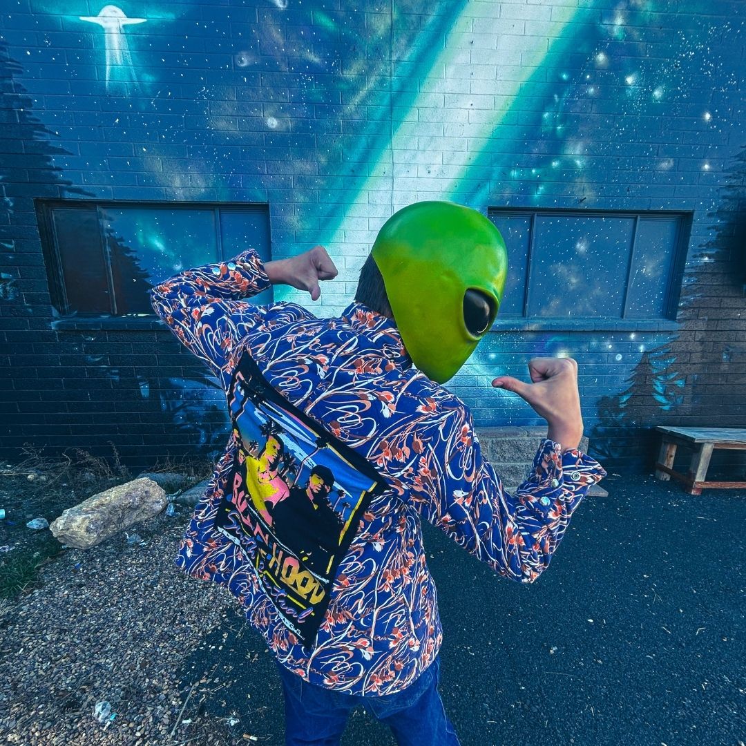 Boyz n the Hood Graphic Quilted Jacket by The Modern Alien, photo 7