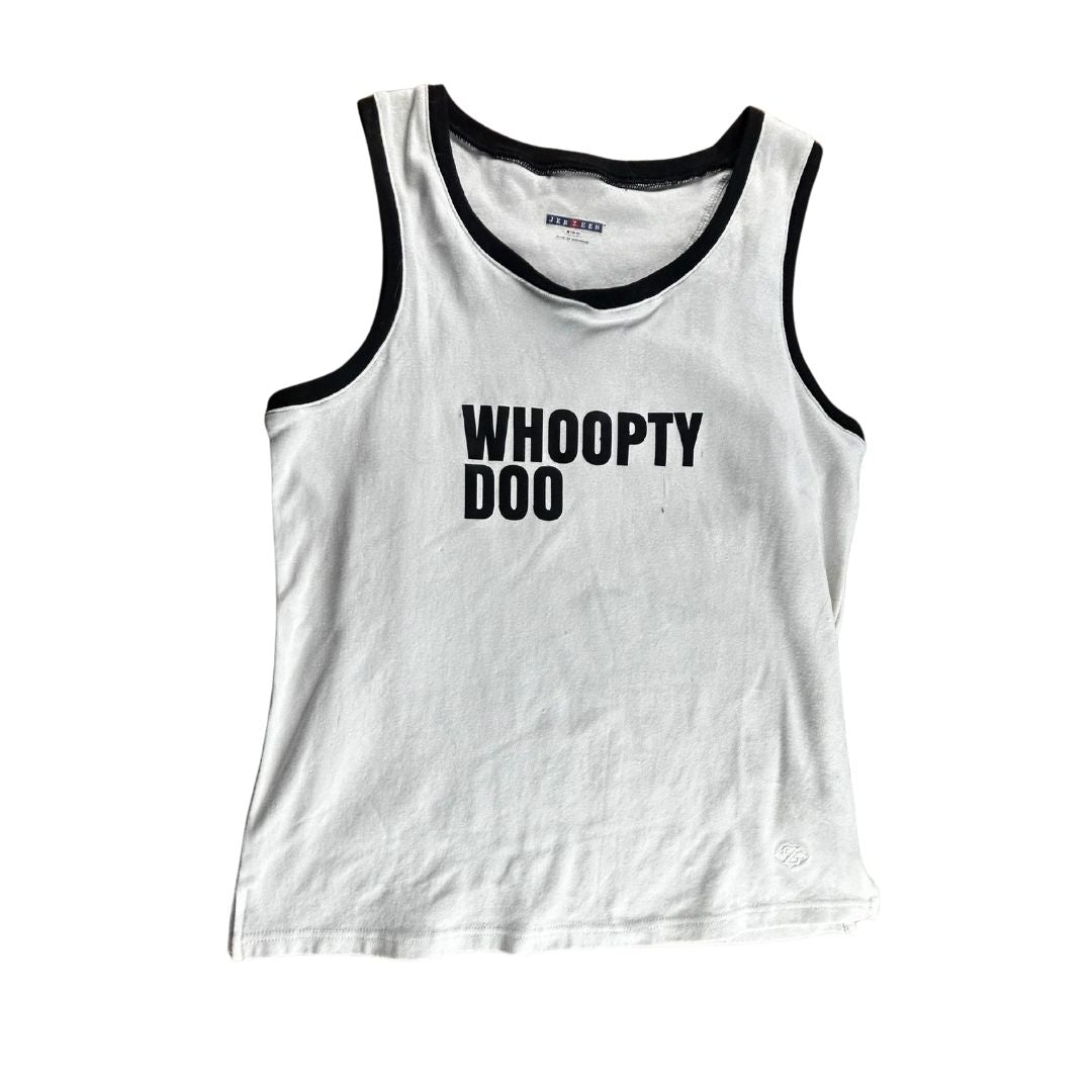 Whoopty Doo Graphic Tank Top by The Modern Alien, photo 2