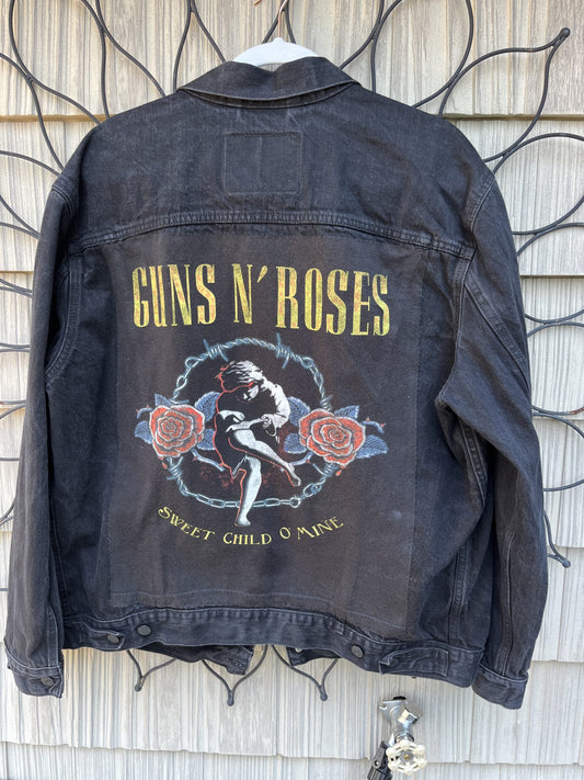 Guns n roses denim jacket.