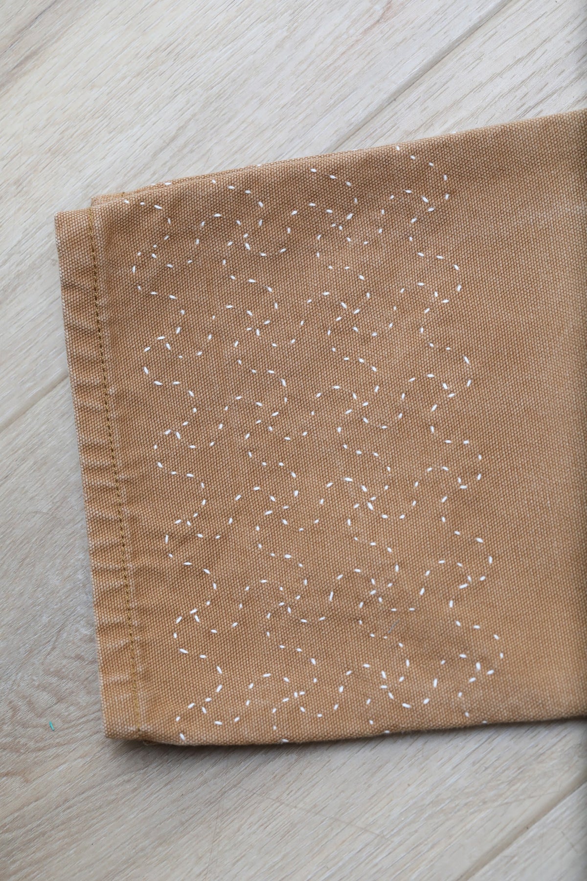 Topo Designs Canvas Jeans with Sashiko Accents by Rehab Threads, photo 6