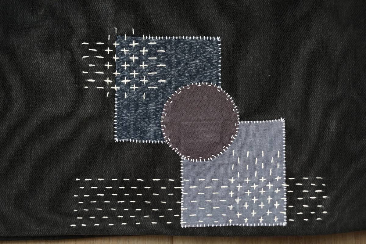 Sashiko Patchwork Carhartt Double Knee Pants by Rehab Threads, photo 5