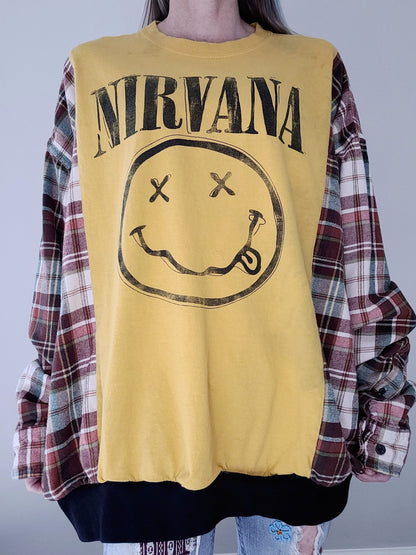 Nirvana Grunge Flannel