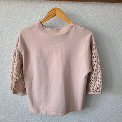 Floral Anatomical Heart Print Sweatshirt