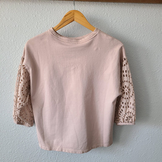 Floral Anatomical Heart Print Sweatshirt
