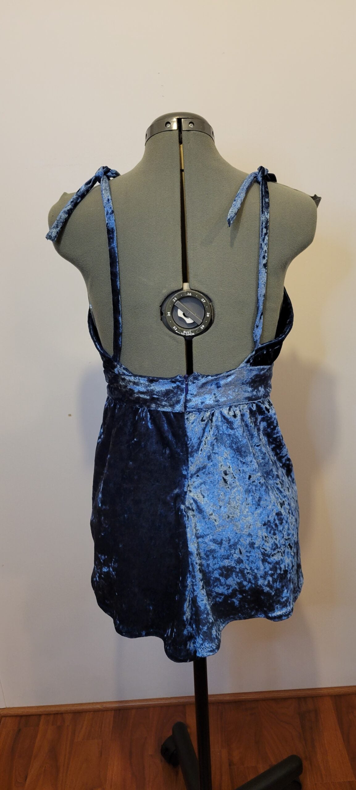 A dress on a mannequin.