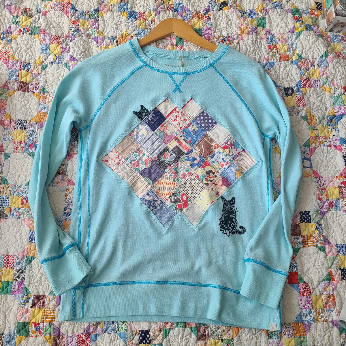 Grandmacore Cat Lady Sweatshirt