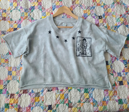 Catching Fireflies Short-Sleeved Sweatshirt