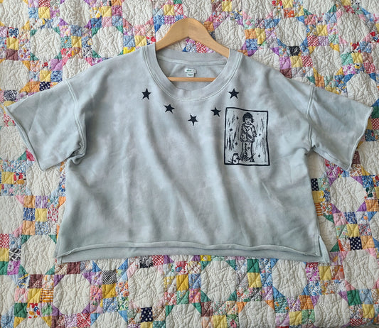 Catching Fireflies Short-Sleeved Sweatshirt
