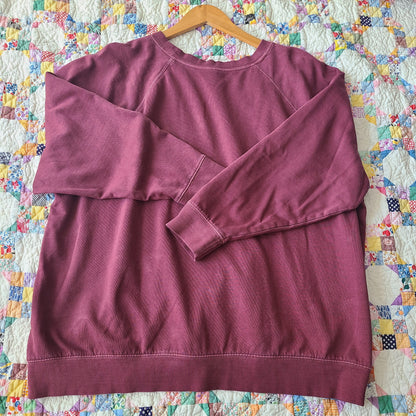 Creepy Crawling Tarantula Print on Raglan Sweatshirt