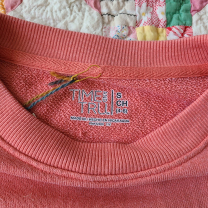 Creeping Tarantula & Vintage Quilt Piece Sweatshirt