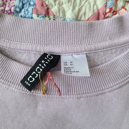 Anatomical Heart Sweatshirt in Lilac