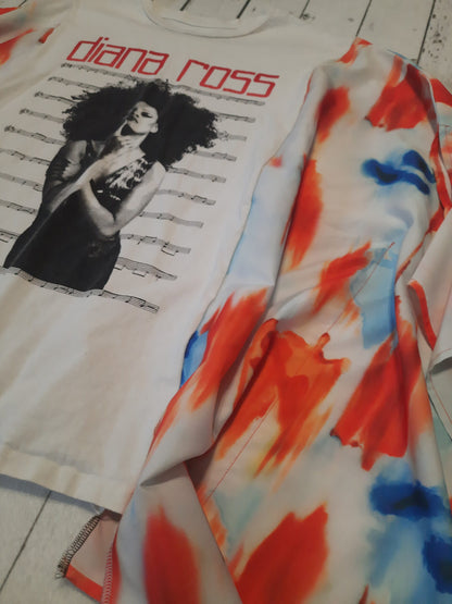 Re-Fashion tee Poncho