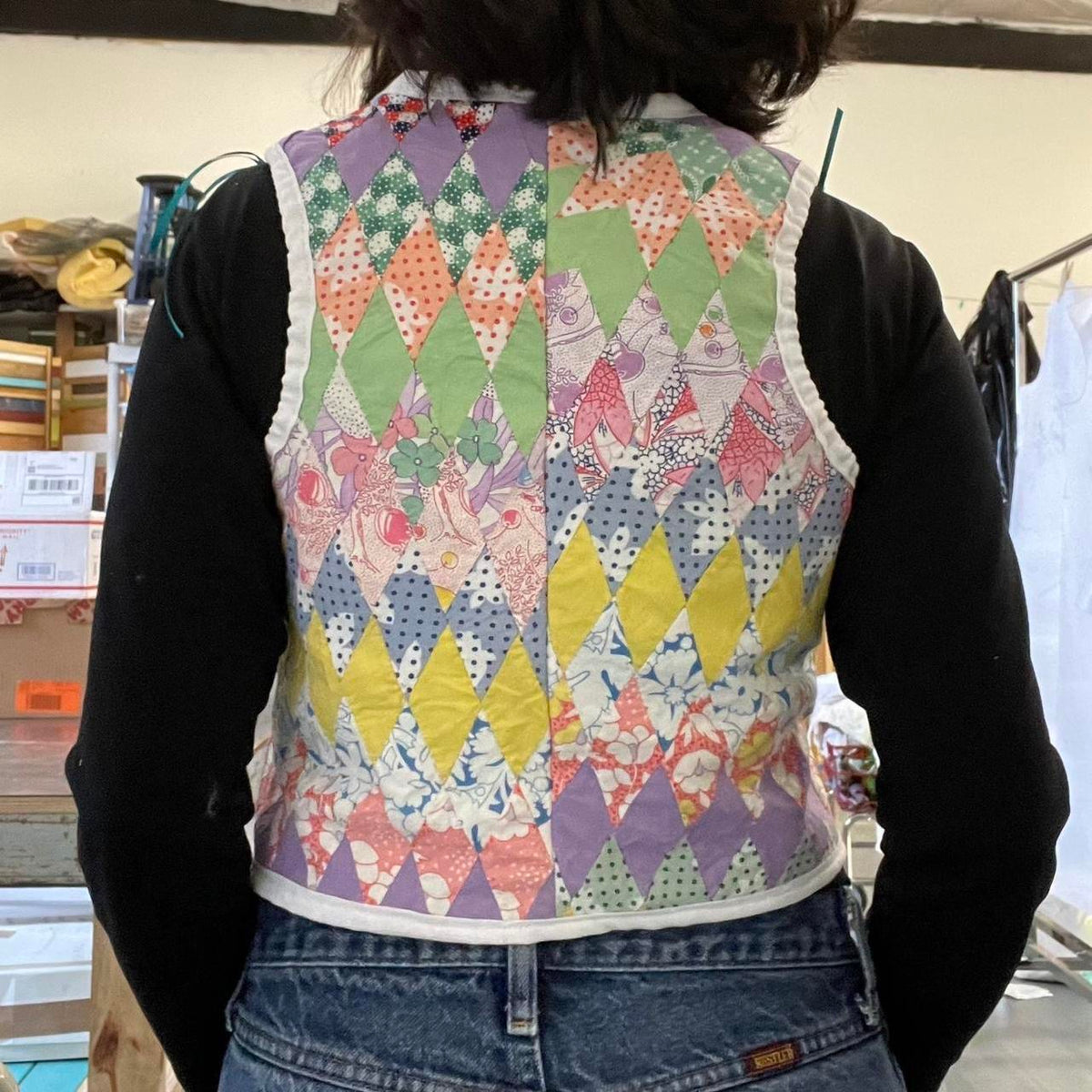 Quilt Corset Vest