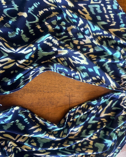 Midnight Mirage Two-Piece Set – One-of-a-Kind Handmade Halter Top & Shorts Set