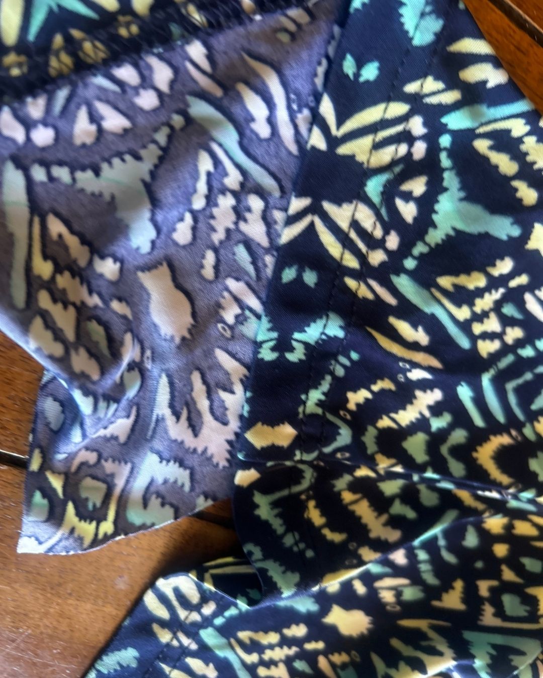 Midnight Mirage Two-Piece Set – One-of-a-Kind Handmade Halter Top & Shorts Set