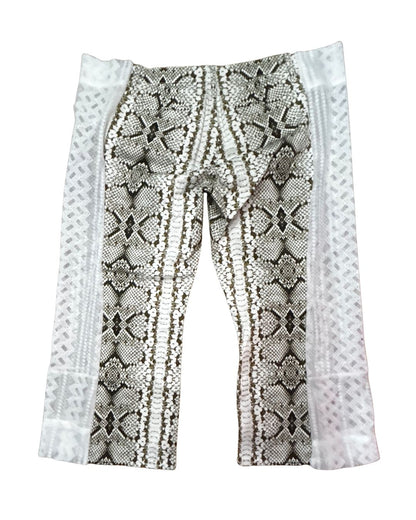 Upcycled Snake Print Flare Pants by The Modern Alien, photo 3