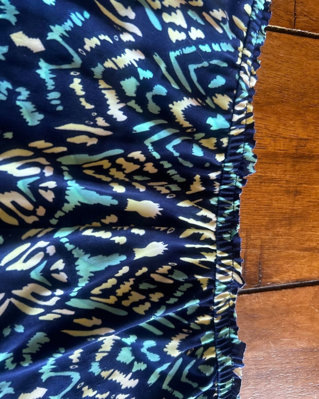 Midnight Mirage Two-Piece Set – One-of-a-Kind Handmade Halter Top & Shorts Set
