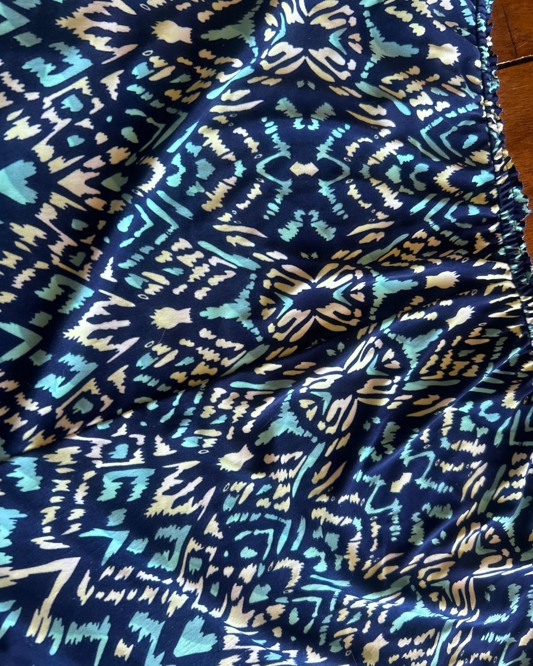 Midnight Mirage Two-Piece Set – One-of-a-Kind Handmade Halter Top & Shorts Set