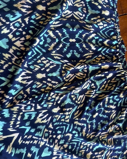 Midnight Mirage Two-Piece Set – One-of-a-Kind Handmade Halter Top & Shorts Set