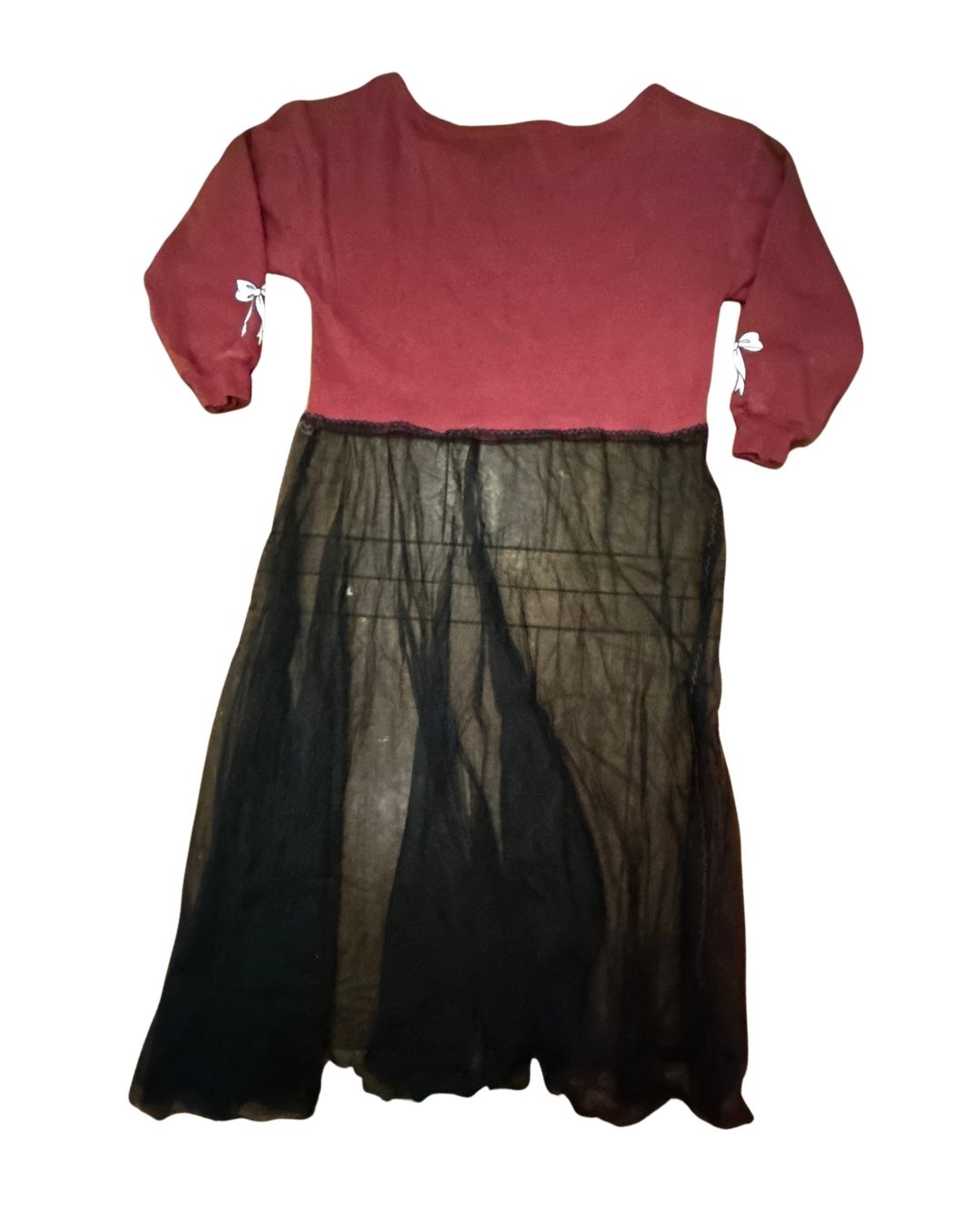 Betty in Paris Sheer Skirt Hoodie Dress by The Modern Alien, photo 5