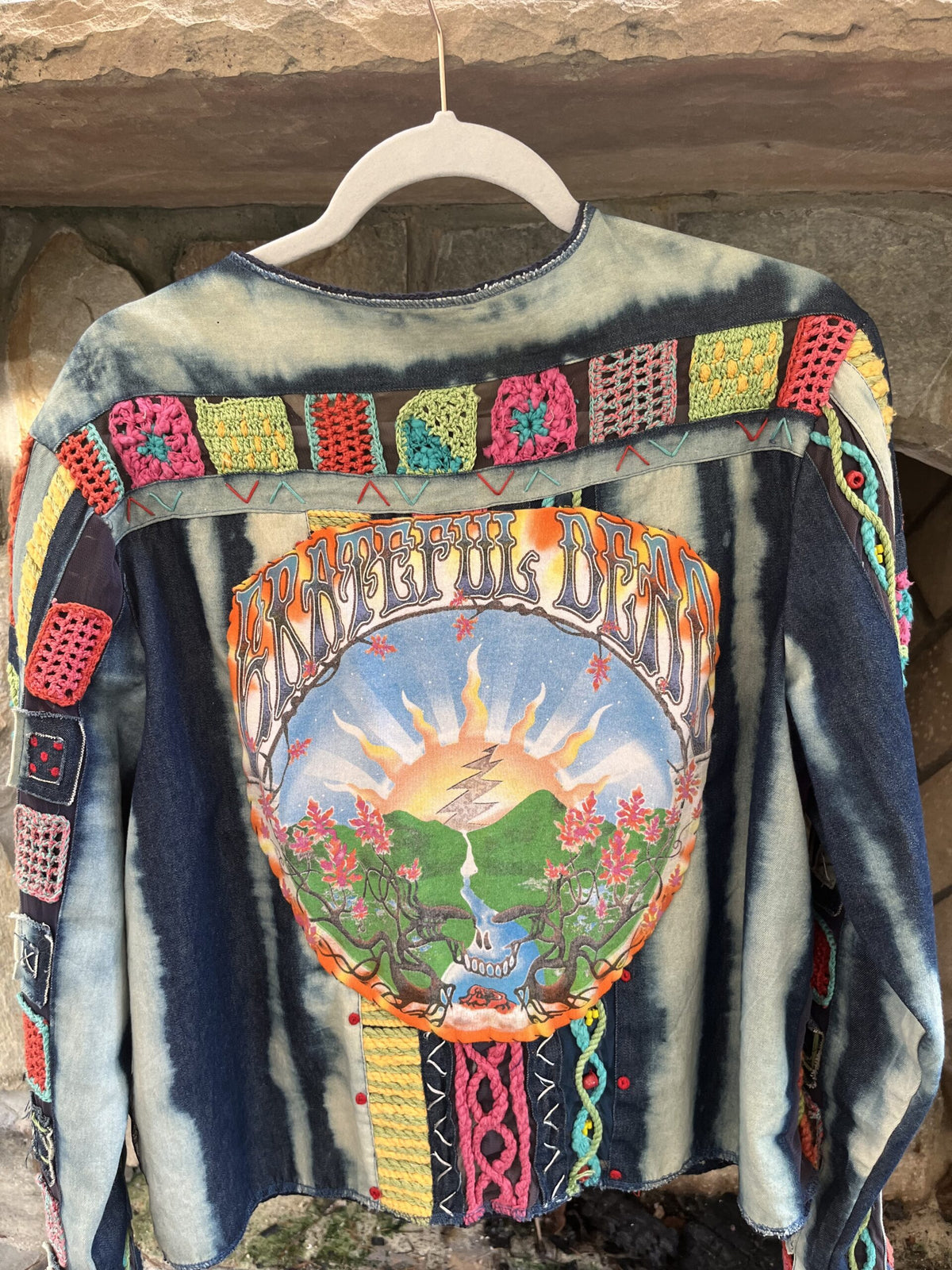 Grateful dead denim jacket.