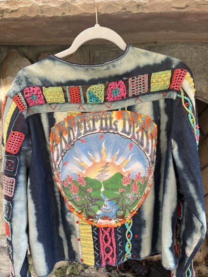 Grateful dead denim jacket.