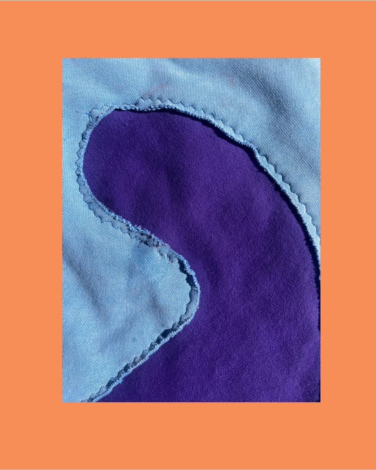 a close up of a piece of cloth.