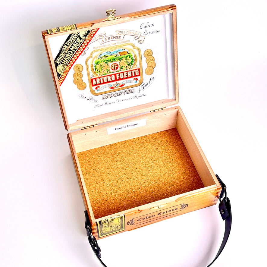 Wine Theme Cigar Box Purse