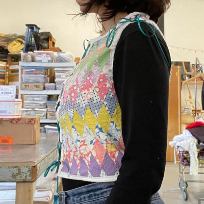 Quilt Corset Vest