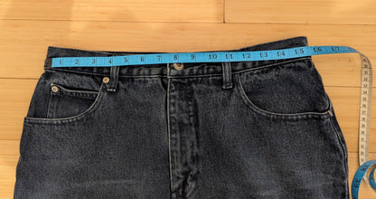 Reworked Embroidered Rainbow Star Pocket Jeans
