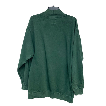 Upcycled Hand Printed Womens Medium Spodoleucus Oyster Mushroom Sweatshirt