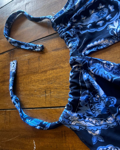 🛸 Midnight Tide Two-Piece Set – One of a Kind Handmade Statement Set